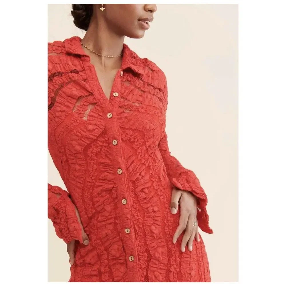 Free People delight red